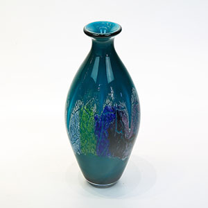 Retro creative crystal bottle glazing vase glass crystal craft